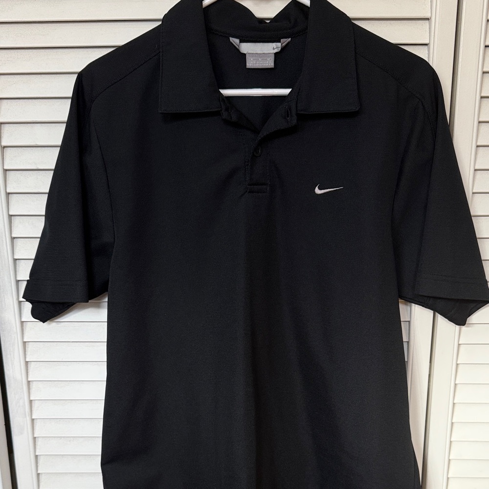 Nike Men's Golf Polo Shirt in Black